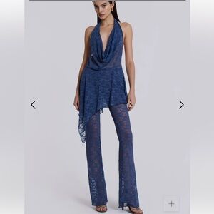 Blue Two Piece set from Jaded London size uk 4. US size 7!